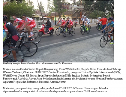 Pelepasliaran Tukik Bersama Tour de Ijen Banyuwangi 2017