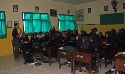 Sosialisasi Kepada Siswa Siswi SMPN 4 Banyuwangi