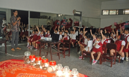 Sosialisasi Kepada Siswa Siswi TK Kasih Bunda Banyuwangi