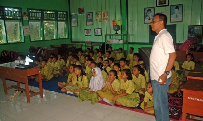 Sosialisasi Kepada Siswa Siswi SDN 3 Panderejo Banyuwangi