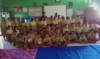 Sosialisasi Kepada Siswa Siswi SDN 3 Panderejo Banyuwangi