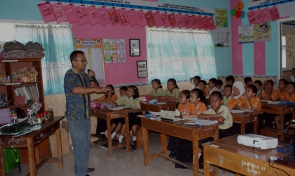 Sosialisasi Kepada Siswa Siswi SDN 1 Kalipuro Banyuwangi