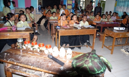 Sosialisasi Kepada Siswa Siswi SDN 1 Kalipuro Banyuwangi