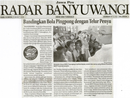 Sosialisasi Kepada Siswa Siswi SDN Tukang Kayu 2 Banyuwangi