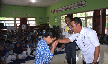Sosialisasi Kepada Siswa Siswi SDN Penganjuran 4 Banyuwangi