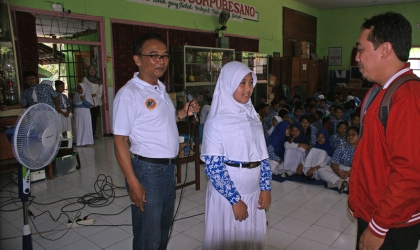 Sosialisasi Kepada Siswa Siswi SDN Penganjuran 4 Banyuwangi