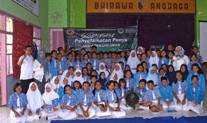 Sosialisasi Kepada Siswa Siswi SDN Penganjuran 4 Banyuwangi