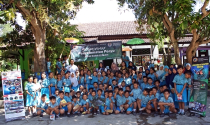 Sosialisasi Kepada Siswa Siswi SDN Kebalenan Banyuwangi