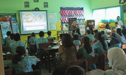 Sosialisasi Kepada Siswa Siswi SDN Kebalenan Banyuwangi