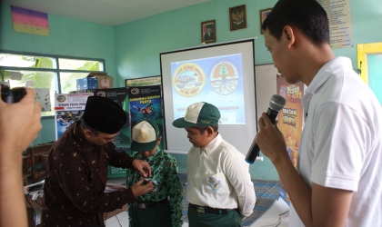 Sosialisasi Kepada Siswa Siswi MI Nurul Islam Banyuwangi