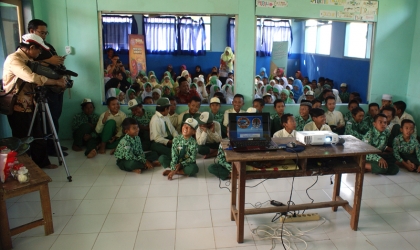 Sosialisasi Kepada Siswa Siswi MI Nurul Islam Banyuwangi