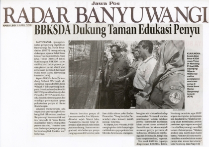 Kunjungan Kepala BBKSDA 