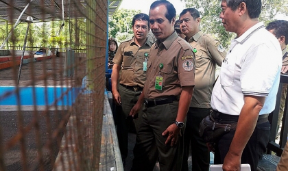 Kunjungan Kepala BBKSDA 